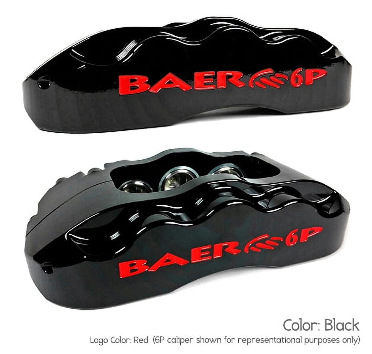 Baer Brakes 4301401B 13" Track4 Front Brake Kit, Black, SDZ, Std. Studs