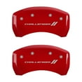 thumbnail image 5 of MGP 4 Caliper Covers Engraved Front & Rear With stripes/Challenger Yellow finish black ch Fits select: 2016-2019 DODGE CHARGER SXT, 2012-2019 DODGE CHALLENGER SXT, 5 of 6
