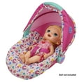 thumbnail image 7 of Baby Alive Deluxe Doll Car Seat Durable & Stylish Doll Accessories Polyester, Pink, 17.72", 7 of 7