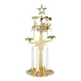 thumbnail image 2 of Christmas Chime ( BRASS) The Original & Traditional Decorative Swedish Candle for Christmas - Metal Chime Carousel, Authentic, Scandinavian, Decoration & Ornament for Home and Kitchen (+4 Candles), 2 of 3