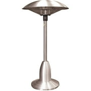 Indoor/Outdoor Tabletop Electric Heater - 1500 Watt, Stainless Steel