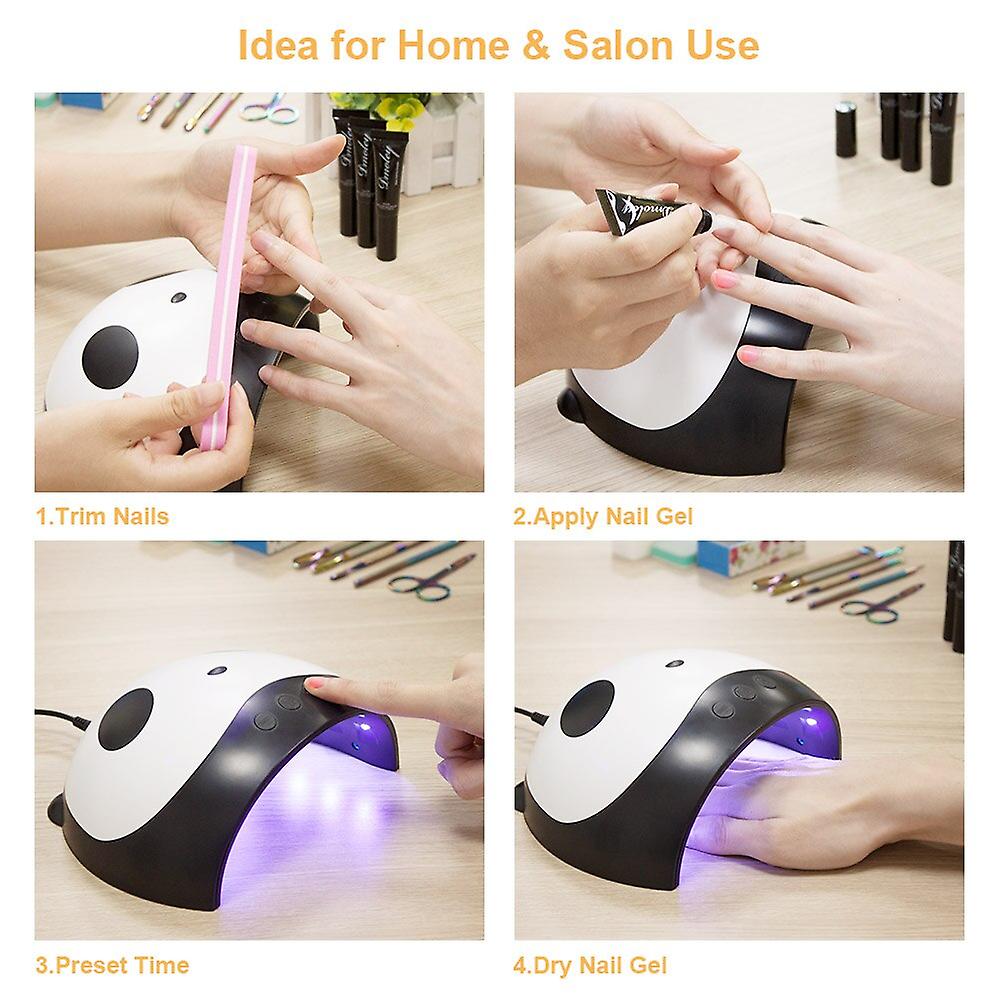 Lamp Nail Dryer USB Charge 36W Gel Nail Dryer 60s 90s 120s Timer LED Light Fast Dry Nails Gel Manicure For Nail Art Lamp