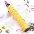 thumbnail image 1 of GLFILL Sweat Absorbing Handle Grip Tape Racquet Badminton Insulation Over Grip Polyurethane Racket Roll Squash Tennis Yellow, 1 of 9
