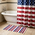thumbnail image 5 of USA 250th Anniversary Patriotic Doormat, 20" x 31" Red White and Blue Striped Outdoor Rug, Non-Slip Washable Patriotic Carpet for Party, Memorial Day and 4th of July Decor, 5 of 6