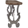 thumbnail image 5 of eHemco Ancient Style Coffee Table Side Table, Large, Black Legs and Natural Finish, 5 of 7