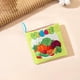 thumbnail image 4 of Juguetes de piscina, juguetes para bebés, juguetes para niños pequeños, libro de tela para niños, juguete de educación temprana, 4 lados, 8 páginas, libro de palma, tema de frutas, libro de tela para, 4 of 6
