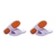 thumbnail image 4 of Minnieouse Zapatillas resistentes al desgaste, zapatillas de baño para interior, zapatos de casa para mujer, zapatos para exteriores, pareja, Púrpura 38-39 2Conjunto, 4 of 6