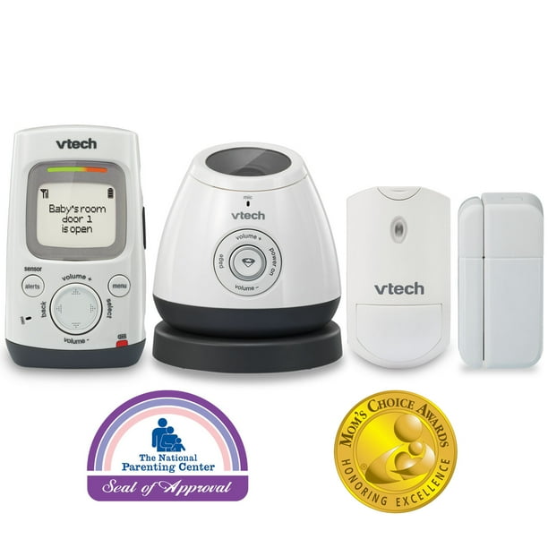 Vtech Safe Sound Dm271 110 Dect 6 0 Digital Audio Baby Monitor With Open Closed Motion Sensors 1 Parent Unit Walmart Com Walmart Com