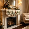 thumbnail image 4 of Dongrens Nativity Scene Christmas Mantel Scarf, Holy Family Fireplace Decoration, 18x74.8 Inch, 4 of 6