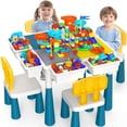 thumbnail image 1 of Set de mesa y silla para niños OCATO Activity con 152 piezas Building, 1 of 9
