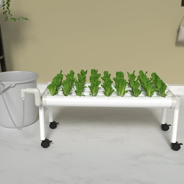 BENTISM Hydroponic Grow Kit Hydroponics System 36 Plant Sites 1 Layer 4