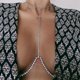 thumbnail image 2 of Cadena para el cuerpo con diamantes de imitación brillantes para mujer, joyería Sexy, regalo estético, sujetador en el pecho, cadena, collar, Gargantilla, club nocturno de verano, 2 of 4
