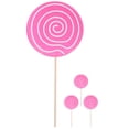 thumbnail image 1 of CIMAXIC Party 4Pcs Fake Lollipop Giant Lollipop Party Photo Props Simulation Candy Large Lollipop Model,13.78"X5.51"X0.39", 1 of 4