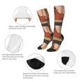 thumbnail image 6 of Lsque Scooby-Doo Printed Crew Socks Men's Women's LightWeight Thin Casual Calf Socks ,Knee High Socks,Cotton Socks, 6 of 9