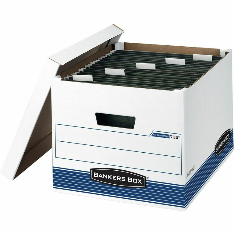 HANG'N'STOR Medium-Duty Storage Boxes, Letter/Legal Files, 13 HANG'N'STOR Medium-Duty Storage Boxes, Letter/Legal Files, 13