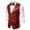 Wine, variant on ICHUANYI Men's Fall Winter Vests Fashion Personality Sequins Casual Vest Jacket