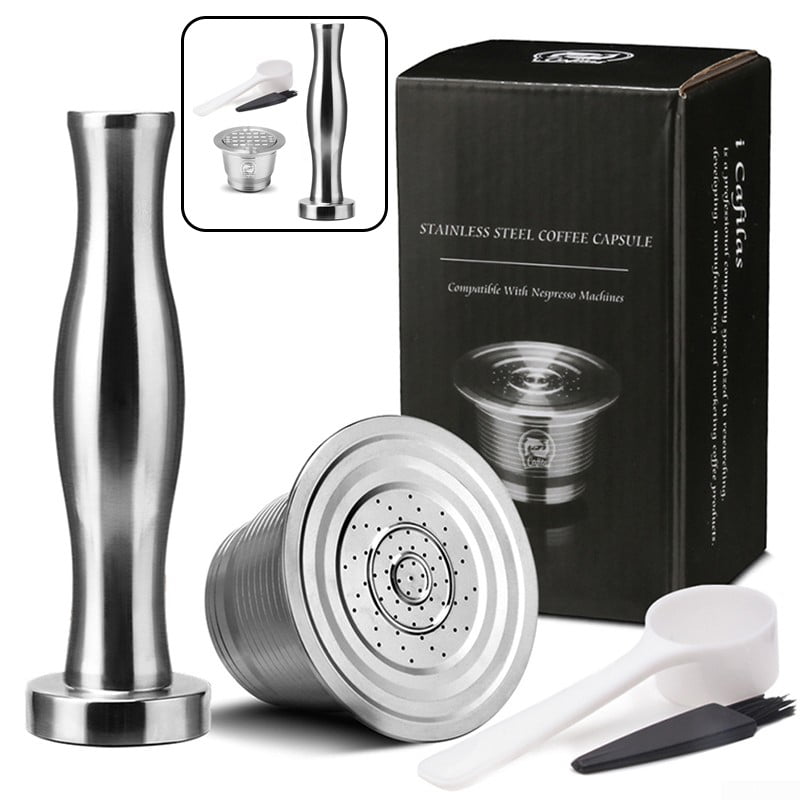 Refillable Coffee Capsule Cup For Dolce Gusto Nespresso U Reusable Filter Pod Walmart Com Walmart Com
