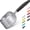 Black, variant on Cat Litter Scoop, Mesh Shovel, Poop Sifting, Mess-Free Cat Litter Scooper for Cat Litter Box, Large & Multiple Cats, Spill-Proof Litter Box Scooper (Puple)