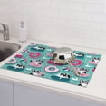 thumbnail image 6 of Vsdgher Dogs With Swimming Dish Drying Mat Super Absorbent Drying Mat Large Dish Drying Mats for Kitchen Counter Kitchen Drying Mat 24" x 18", 6 of 7