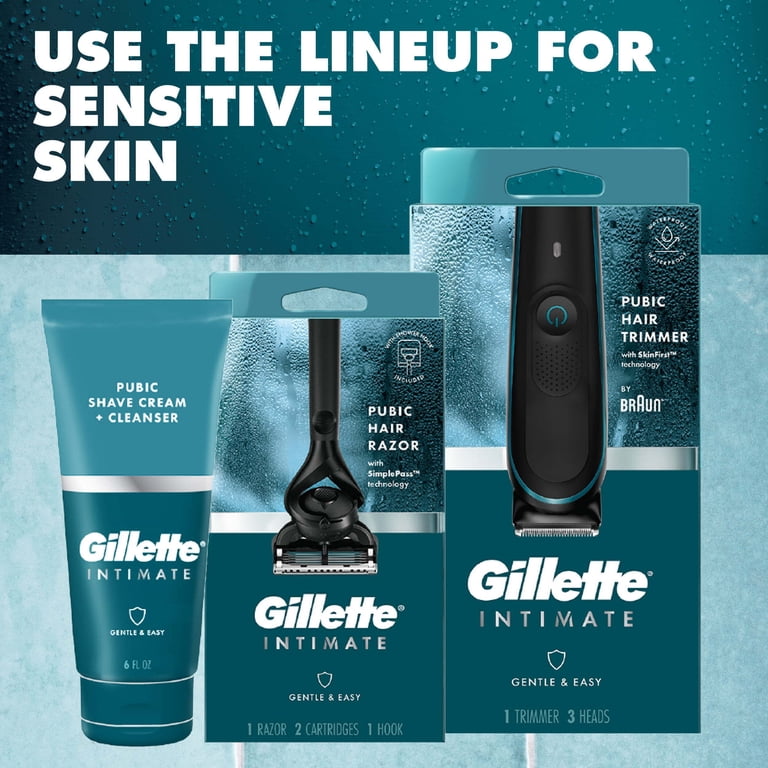 Gillette Male Intimate 2-in-1 Shave Cream and Cleanser photo 4