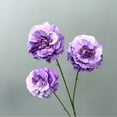 thumbnail image 2 of 3 Heads Artificial Flowers 25" Silk Flowers Outdoors Floral Arrangements Table Centerpieces Wedding Party Home Spring Summer Decor 25", 2 of 5