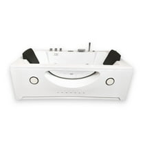 Whirlpool Bathtub 71 X 35 white double pump with Heater – Harmony