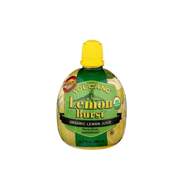 Italian Volcano Organic Lemon (Juice) Burst, 6.7-Ounce Containers (Pack of 6)