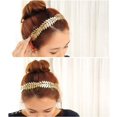 thumbnail image 2 of Diadema de hojas, diadema de hojas doradas a la moda, diadema griega, Tiara, diosa romana Vintage, hoja, corona nupcial para el cabello, rama oso de fresa Hogar, 2 of 5