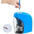 thumbnail image 3 of Electric Pencil Sharpener, Portable Pencil Sharpener Perfect for Kids, Teachers and Artists, Plug & Battery Operated,USB Included, 3 of 6