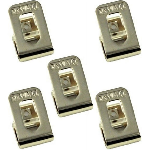 Dewalt DCD980 / DCD985 Drill Replacement Belt Hook (5 Pack) # N268241-5pk