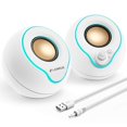 thumbnail image 1 of Altavoces de ordenador LENRUE con luces de colores 10W para PC, 1 of 6