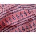 thumbnail image 4 of oneOone Silk Tabby Fabric Stripe|Swirl & Floral Block Print Fabric BTY 42 Inch Wide, 4 of 4