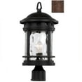 thumbnail image 3 of Trans Globe Lighting 40374 Boardwalk 24" Tall Outdoor Pier Mount Post Light - Black, 3 of 3