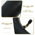 thumbnail image 4 of Mobutofu Wheelbarrow Inner Tube Durable Rubber Replacement Tire Easy Install Compatible With Wheelbarrows Lawn Mowers, 4 of 4