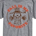 thumbnail image 3 of Peanuts - Fall Is My Favorite - Men's Short Sleeve Graphic T-Shirt, 3 of 6