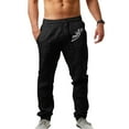 thumbnail image 2 of WEAIXIMIUNG Pantalon de Neige Homme Mode Décontractée Imprimé Lin Poche Pantalon à Lacets Grande Taille, 2 of 4