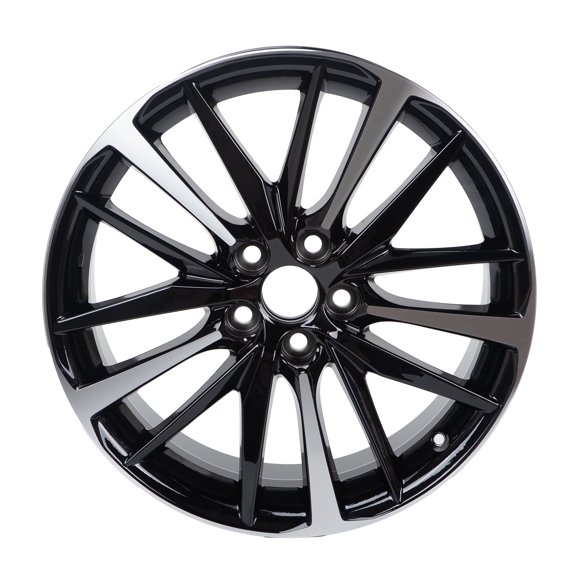 18" Replacement Wheel Rim For Toyota Camry 2018-2022 – Machined Silver, 5-Lug, 50mm Offset