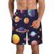 thumbnail image 1 of Fotbe Space Planet Trajes de Baño Estampados para Hombre, Shorts de Verano de Secado Rápido, Ropa de Playa, Bañadores-Small, 1 of 6