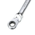 thumbnail image 4 of Unique Bargains 3/8" Flex-Head Ratcheting Combination Wrench SAE 72 Teeth 12 Point Ratchet Box Ended Spanner Tools, Cr-V, 4 of 5