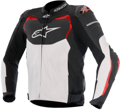 Alpinestars GP Pro Airflow Leather Jacket (48) (Black/White/RED ...