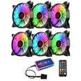 thumbnail image 1 of 120mm Case Fan Cooler Pc Cooling Fans 6pin Rgb Radiator Mute Computer Ventilador 5v Argb Sync, 1 of 5