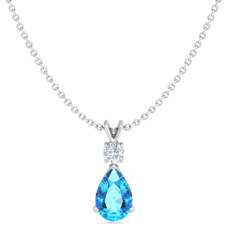 Belinda Necklace in Blue Belinda Necklace in Blue