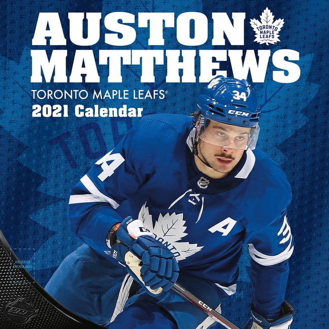 Toronto Maple Leafs Auston Matthews 2021 12x12 Player Wall Calendar