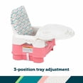 thumbnail image 5 of Safety 1st Deluxe 5-in-1 Sit, Snack & Go Convertible Toddler Booster Seat, Rainbow Arcs, 5 of 15
