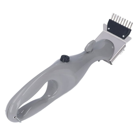 BIMZUC Grill Brush & Scraper - Stainless Steel & ABS Material, Ergonomic Design for Gas/Charcoal Grills
