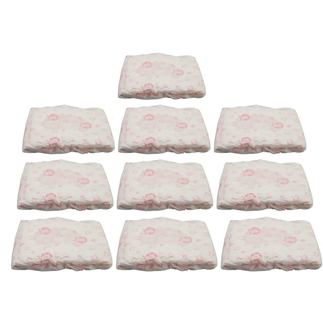 Disposable Pet Puppy Diapers, Strong Absorbent Female Dog Diapers Hook And Closure Adjustable Skin Friendly For Physiological Period