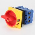 thumbnail image 3 of 1Pcs Universal Changeover Selector Switch, Power Transfer Switch, 2 Positions, LW30-63A 380V 63A Motor, Water Pump Generators, Rotary Cam Selector 63A 2 Position, 3 of 6