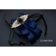 thumbnail image 4 of Fashion Rhinestone Compere Bridesman Mens Necktie Neck Decoration Wedding Party Bow Tie 9, 4 of 8