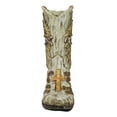 thumbnail image 4 of Western Spike Nail Ichthys Fish Crown Of Thorns Jesus Cowboy Boot Money Bank, 4 of 10