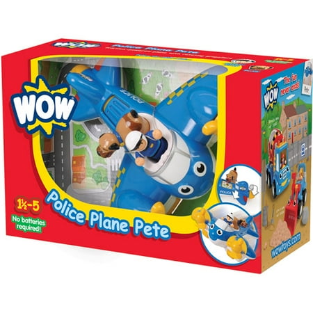 Wow Toys Police Plane Pete